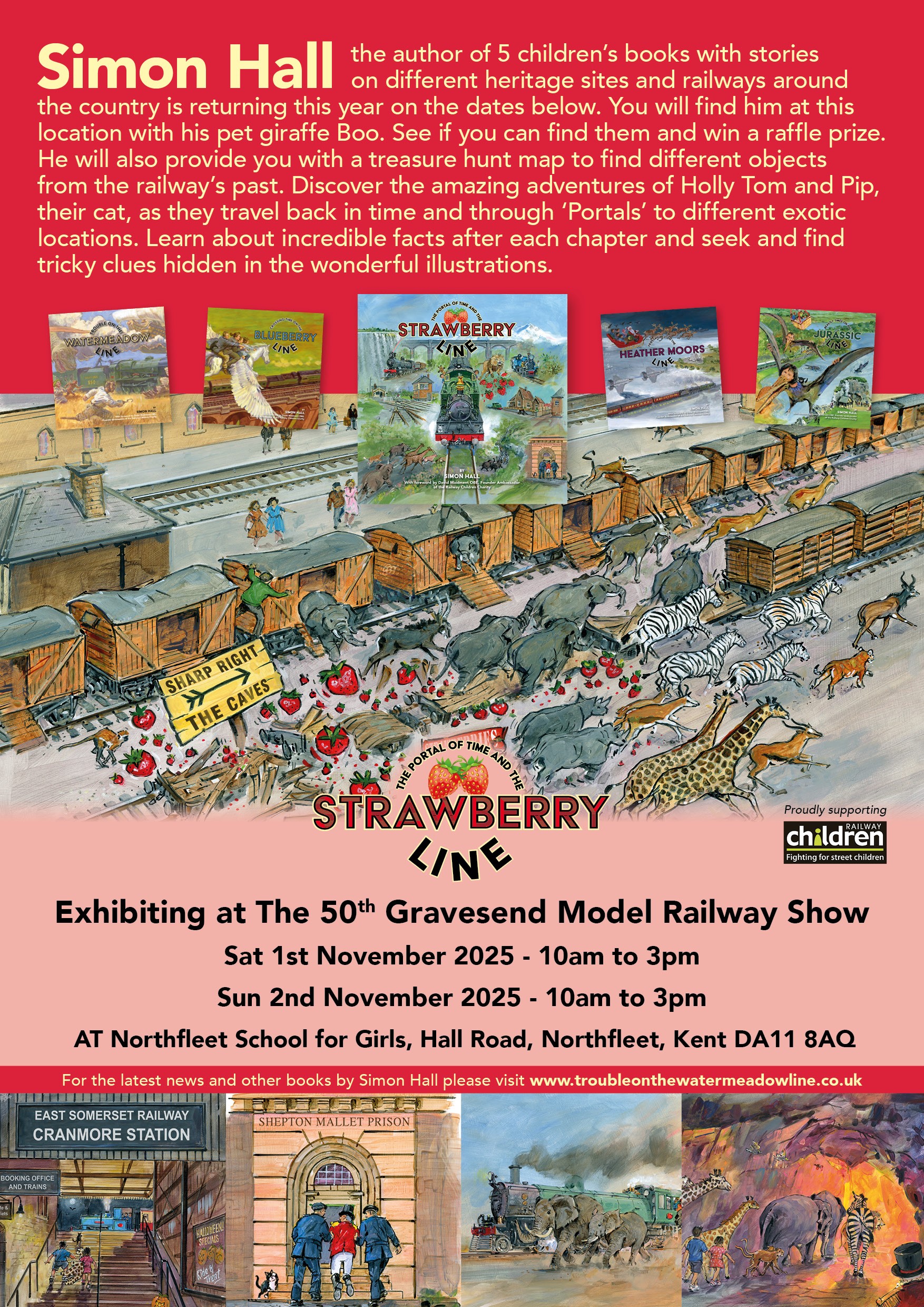 Simon Hall — Strawberry Line – Exhibiting at The 50th Gravesend Model Railway Show