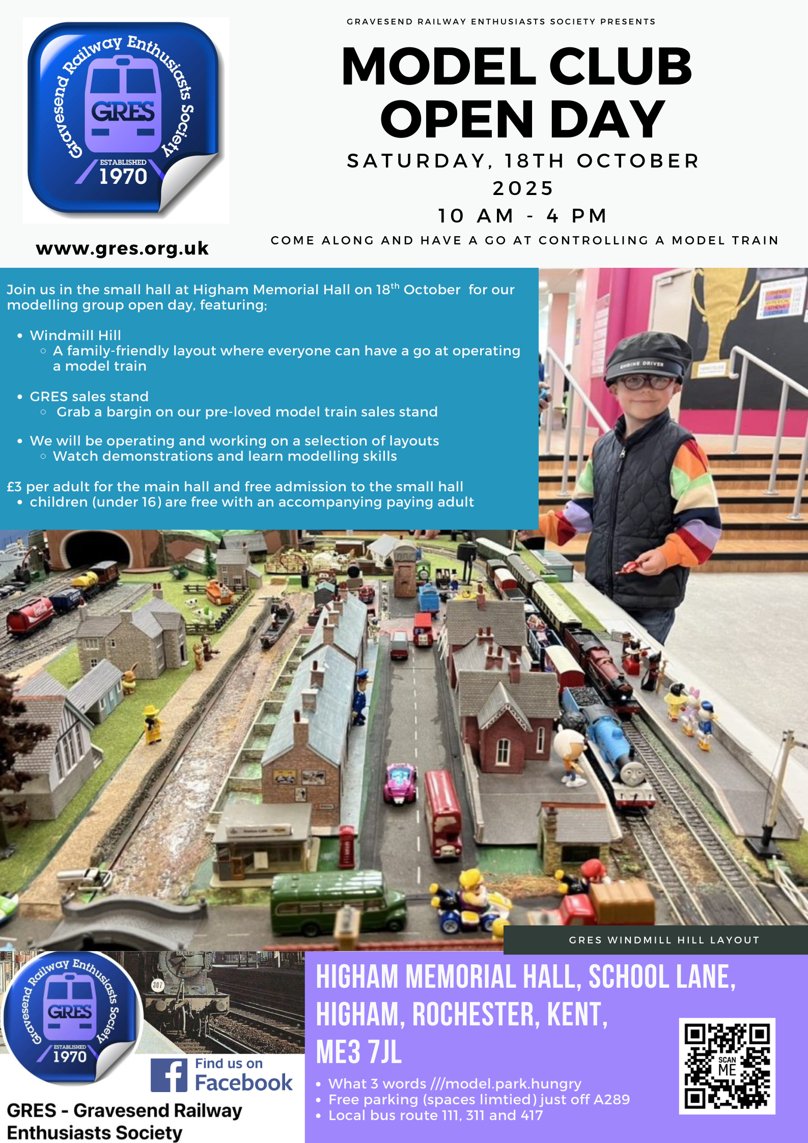 GRES Model Club Open Day – Saturday 18th October 2025
