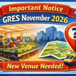Important Notice for GRES November 2026 Exhibtion